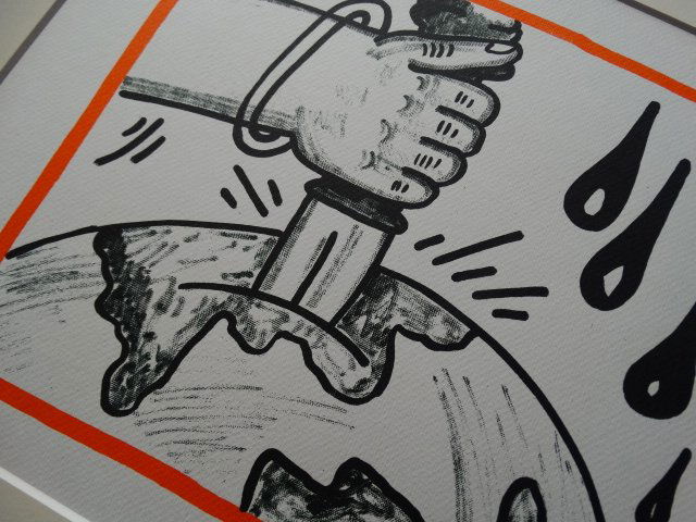 Keith Haring, lithograph, limited edition (1 of 3)