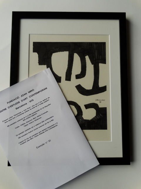 Eduardo Chillida - Untitled (1 of 6)