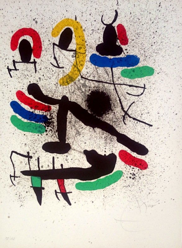 Joan Miró, lithograph, 1971 (1 of 5)