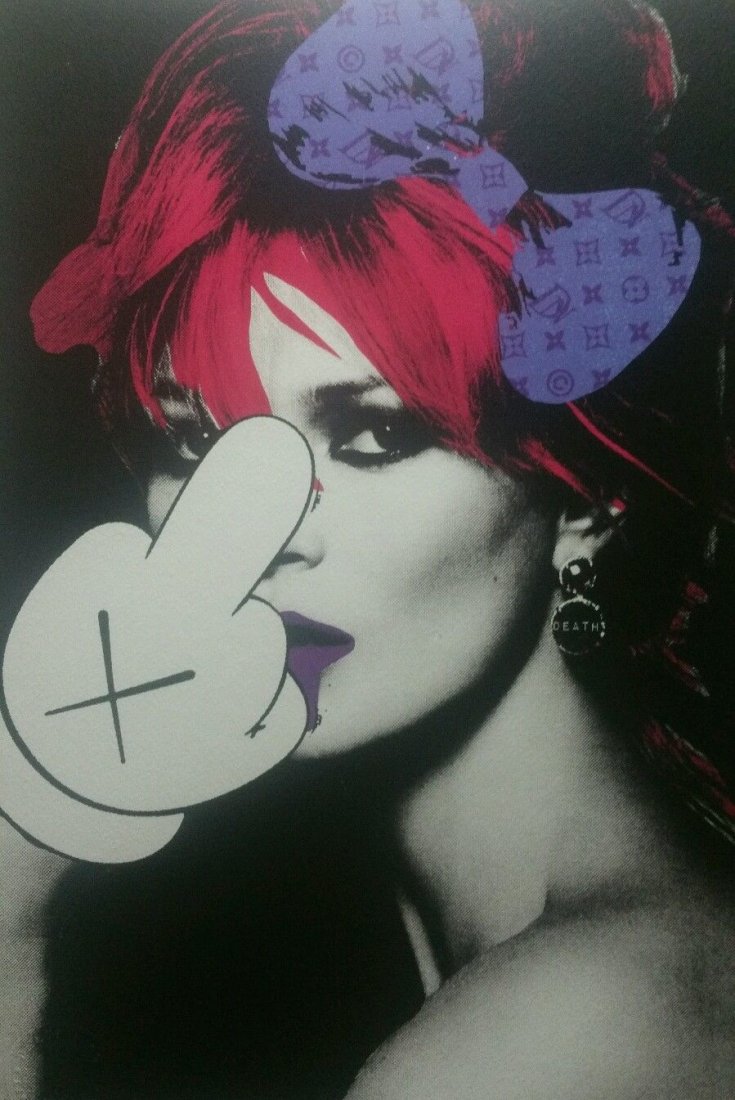 Death NYC  print COA embossed Artist proof Signed (1 of 6)