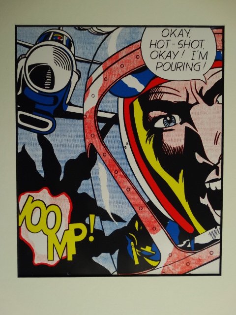 ROY LICHTESNTEIN, 1987 -ART BASEL (1 of 5)