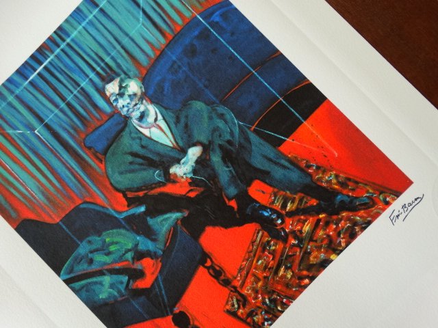FRANCIS BACON PLATE SIGNED AND HAND NUMBERED (1 of 4)