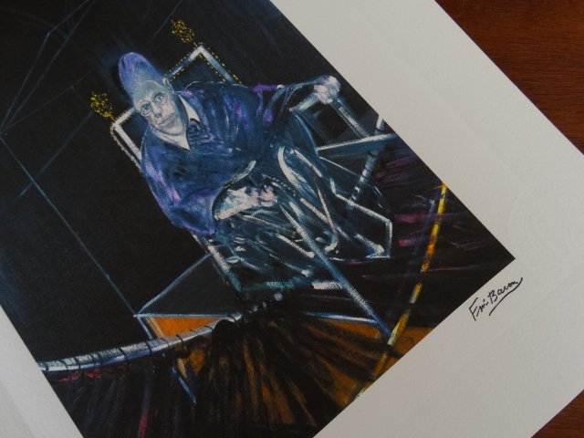 FRANCIS BACON PLATE SIGNED AND HAND NUMBERED, (1 of 4)