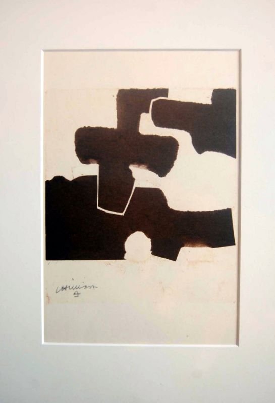 EDUARDO CHILLIDA - Litografia offset 1977 (1 of 2)