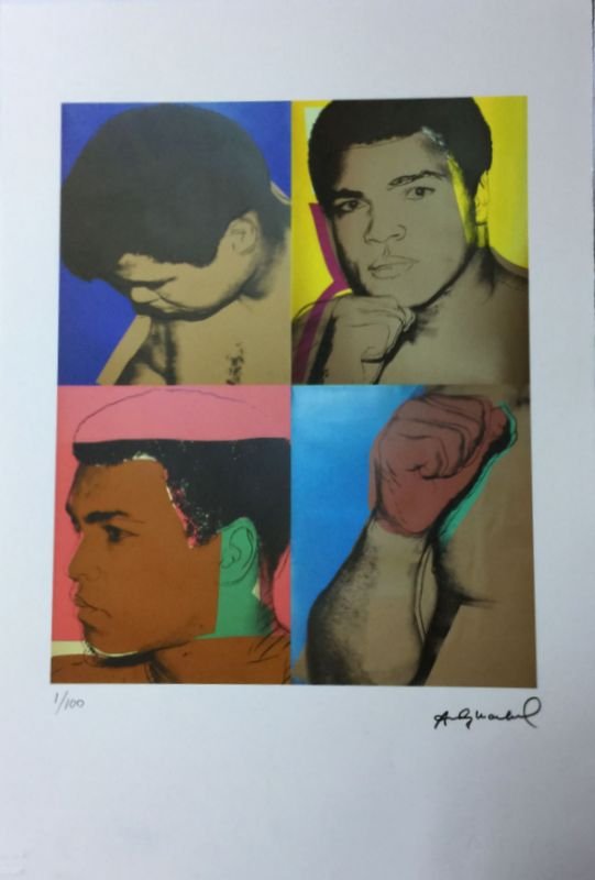 Andy Warhol Lithograph 57 x 38 Arches France Dry stamp (1 of 5)