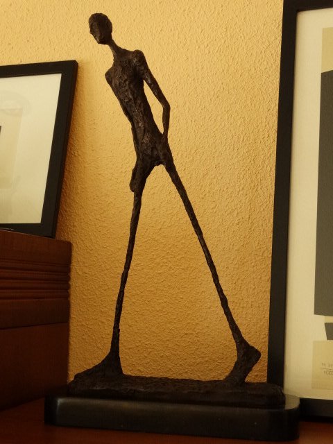 Alberto Giacometti, signed bronze sculpture (1 of 4)