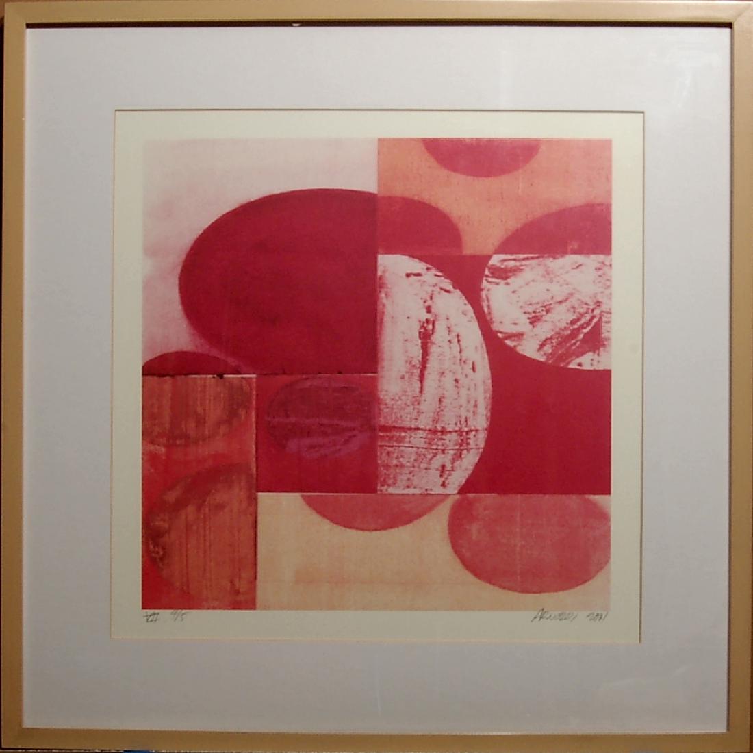 Charles Arnoldi  (Born 1946),  American. Color Off set (1 of 1)