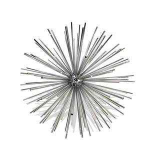 SPUTNIK CHROME: SPUTNIK CHROME…..CHROME PLATED STEEL…..21 X 21 X 21