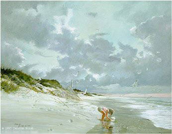 CAROLYN BLISH…THE CONCH SHELL PAPER SIGNED AND NUMBERED: THE CONCH SHELL PAPER SIGNED AND NUMBERED - BLISH CAROLYN PRINT SIZE 16-3/4 X 21-1/2 EDITION SIZE :950