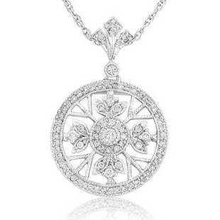 PENDANT...14K WHITE GOLD 0.36CT DIAMOND I1 H-I: 14K WHITE GOLD 0.36CT DIAMOND I1 H-I . Metal: GOLD. Metal Stamp: 14 Metal Color: WHITE. Primary Stone: DIAMOND. Primary Stone Weight: 0.36. Stone Clarity: I1. Primary Stone Color: H-I