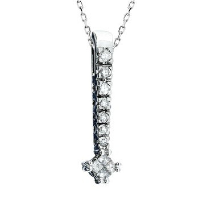 PENDANT...14K WHITE GOLD 1.3 GRAM 0.15CT DIAMOND I1-I2: 14K WHITE GOLD 1.3 GRAM 0.15CT DIAMOND I1-I2 H-I 0.1ct I1-I2 H-I PRINCESS . Metal: GOLD. Metal Stamp: 14 Metal Weight: 1.3 Metal Color: WHITE. Primary Stone: DIAMOND. Primary Stone Weight: 0.15. Stone