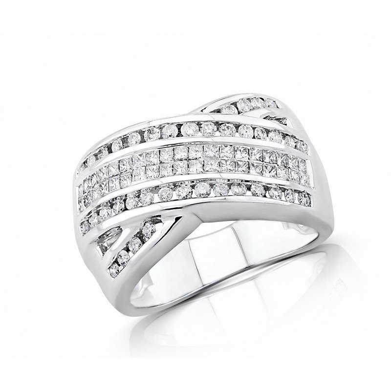 Ring...14k White Gold 1ct Diamond G-h: 14k White Gold 1ct Diamond G-h . Metal: Gold. Metal Stamp: 14 Metal Color: White. Primary Stone: Diamond. Primary Stone Weight: 1. Primary Stone Color: G-h
