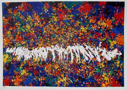 Raymond Moretti Jazz Band Hand Signed Limited Edition: Hand Signed Original Lithograph By Raymond Moretti Titled "Jazz Band From The Jazz Suite. This Piece Is Hand Signed By The Artist. This Piece Is Numbered 85/150. Edited By Georges & Armand Israel Edit
