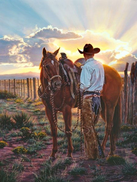 Tim Cox - A Lot Like Heaven: Tim Cox - A Lot Like Heaven - Giclee On Canvas Signed And Numbered Image Size: 18"w X 24"h. Limited Edition Of: 150 -