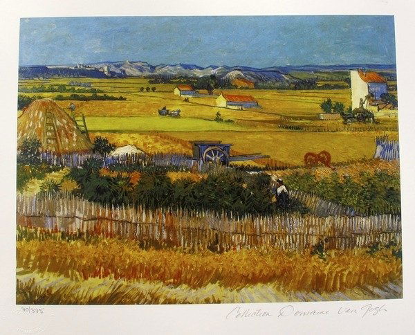 Vincent Van Gogh "Harvest Landscape In Arles” Estate (1 of 1)