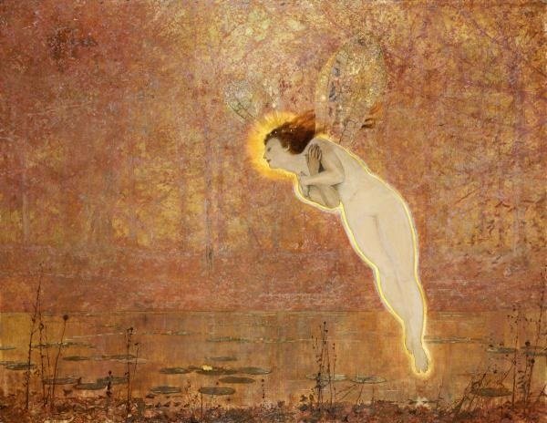 John Atkinson Grimshaw - Iris: John Atkinson Grimshaw - Iris Size: 44 X 34 In. - This Is A Gallery Stretched Giclee Print On Canvas. The Piece Was Printed On High Quality Artist Grade 350 Gsm, Acid-free, Archival Canvas And Is Read