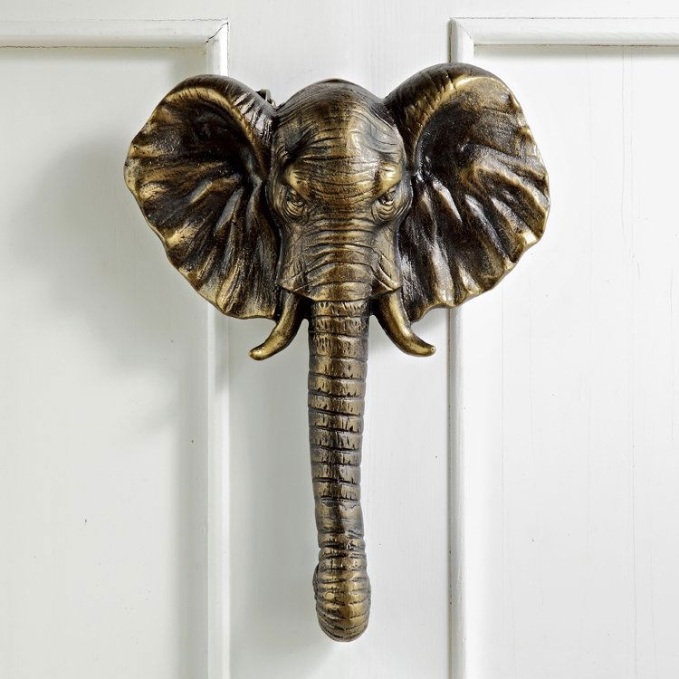 Elephant Doorknocker (1 of 1)