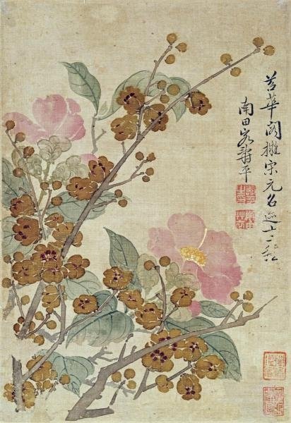 Yun Shouping - Plum Blossom And Camellias (1 of 1)