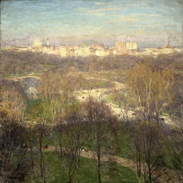 Willard Leroy Metcalf - Early Spring Afternoon--central (1 of 1)