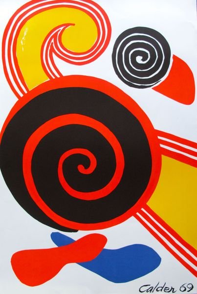 Alexander Calder Lithograph: After Alexander Calder Lithograph