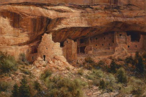 Robert Peters - Ancient Empire, Mesa Verde: Robert Peters - Ancient Empire, Mesa Verde Giclee on Canvas, Open Edition Dimensions: 10 x 15 Edition Size: Open