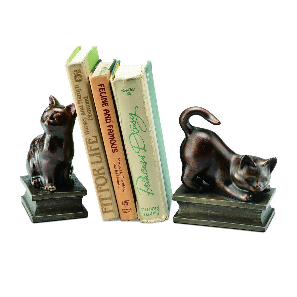 Playing Cat Bookends (1 of 1)