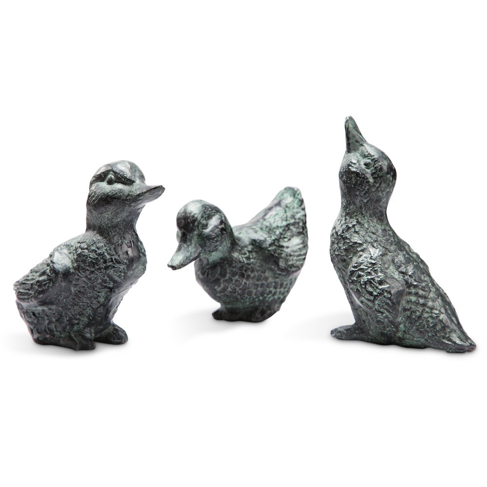 Little Quackers Duck Trio Garden Sculptures (1 of 1)