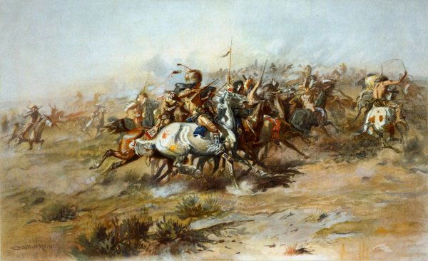 Charles M. Russell - The Custer Fight, 1903 (1 of 1)