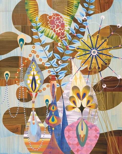 Rex Ray. Strigosa: Giclee On Canvas - Rex Ray. Strigosa