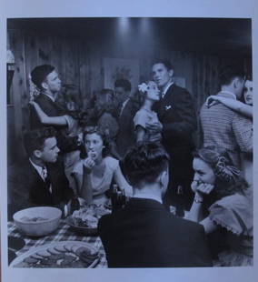 Photography: 1947 Nina Leen Photograph Life Magazine Teenagers At A Party Tulsa