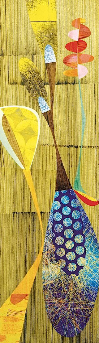 Rex Ray. Patagonia: Art Print on Canvas - Rex Ray. Patagonia