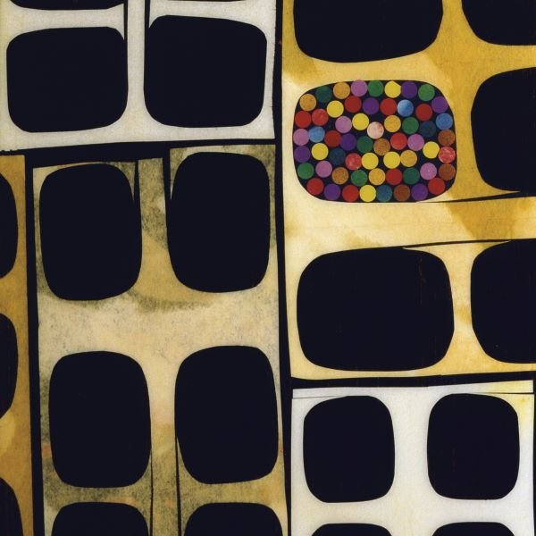 Rex Ray. Cache (detail): Art Print on Canvas - Rex Ray. Cache (detail)