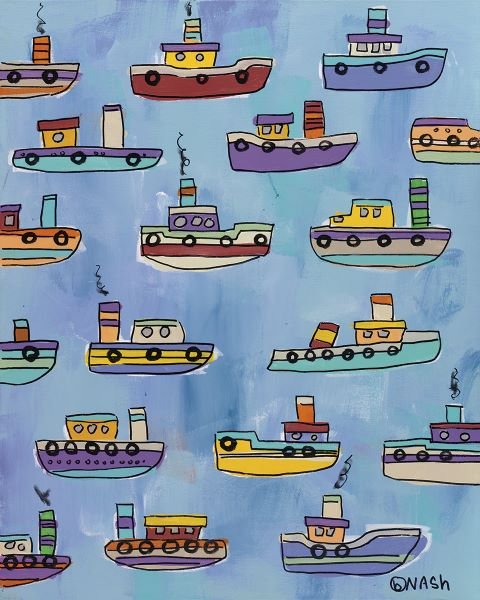 Brian Nash.  Tugboats (1 of 1)