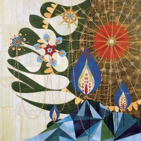 Rex Ray. Parmotrema: Art Print on Canvas - Rex Ray. Parmotrema