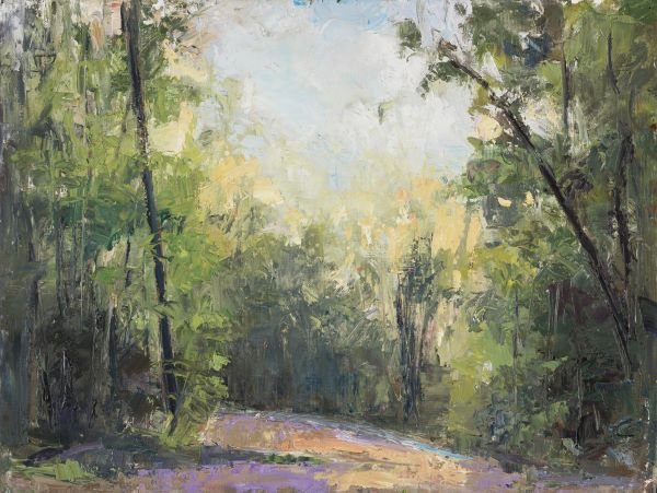 Elissa Gore. Path: Art Print on Canvas - Elissa Gore. Path