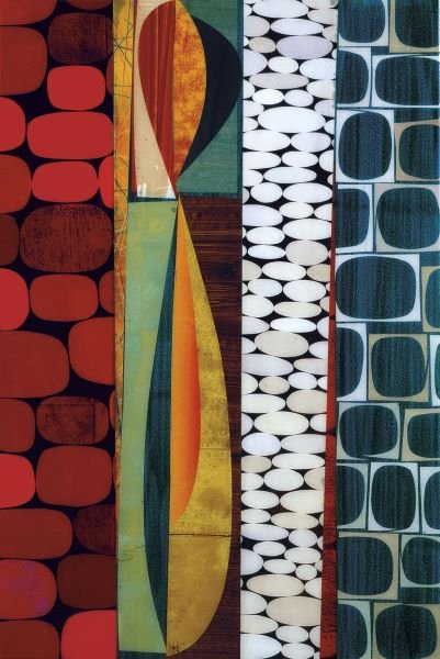 Rex Ray. Flamenco: Art Print on Canvas - Rex Ray. Flamenco