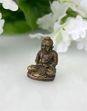 Buddha Bronze Statue, Miniature (1 of 1)