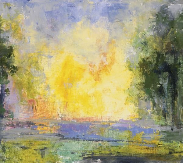 Elissa Gore. Sunrise: Art Print on Canvas - Elissa Gore. Sunrise