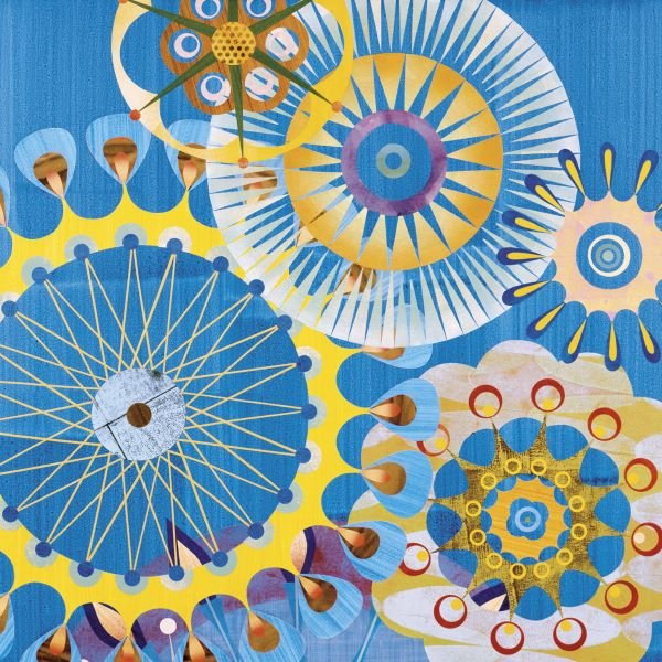 Rex Ray. Cirrosa (detail): Art Print on Canvas - Rex Ray. Cirrosa (detail)