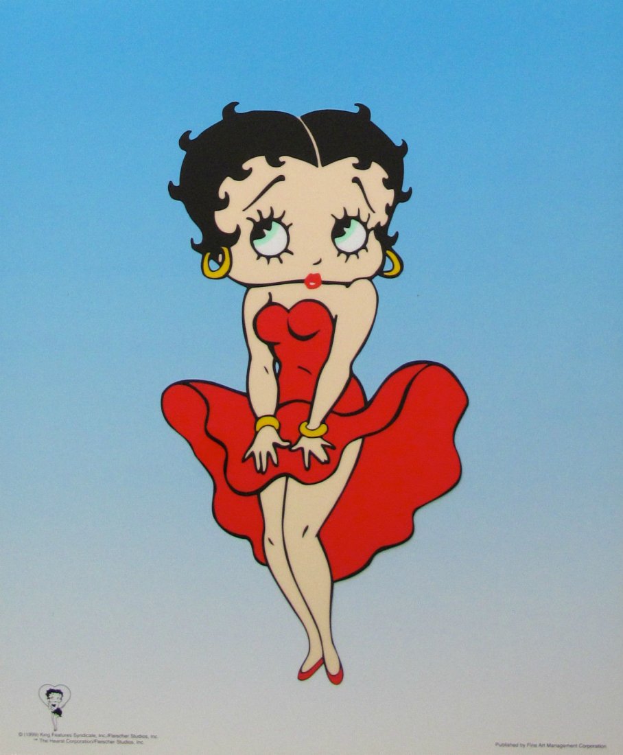 Betty Boop Sericel (1 of 1)