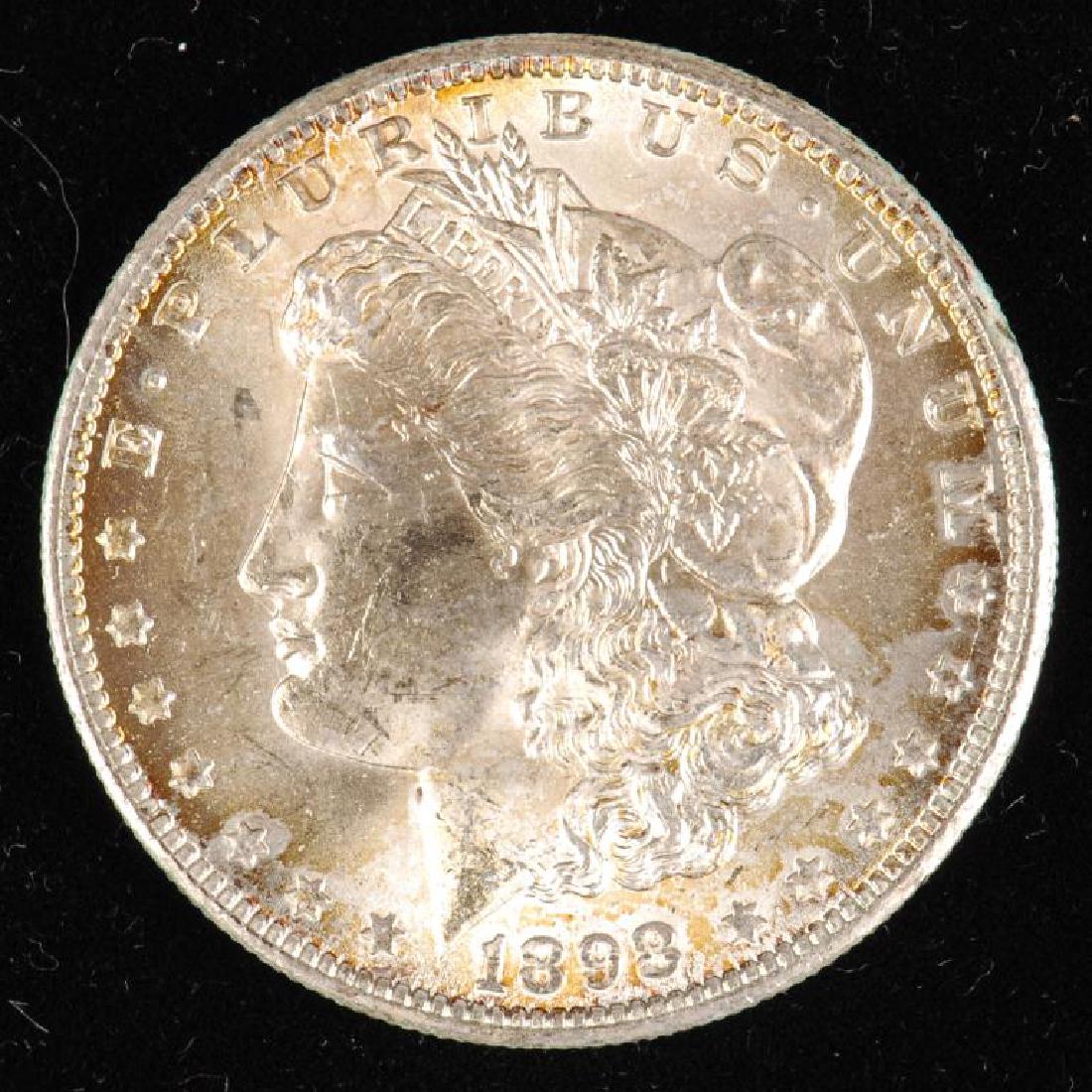 MORGAN SILVER DOLLAR 1883-O: Collector's paper work describes this as "prooflike"
