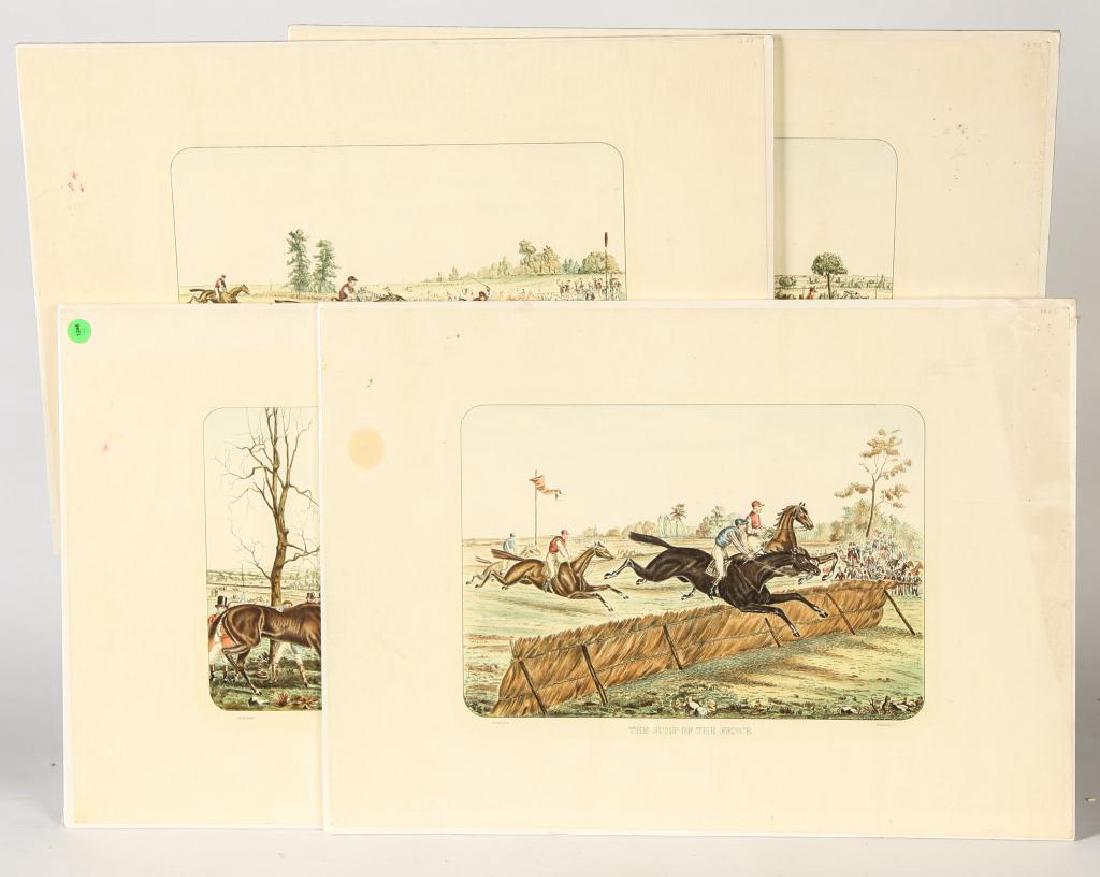 (4) EQUESTRIAN PRINTS BY GUILLON PUBLISHED BY P.V. (1 of 5)