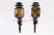 PAIR OF CANDLE CARRIAGE LAMPS