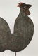 FOLK ART METAL CUT-OUT ROOSTER WEATHERVANE - 3