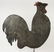 FOLK ART METAL CUT-OUT ROOSTER WEATHERVANE - 4