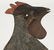 FOLK ART METAL CUT-OUT ROOSTER WEATHERVANE - 5