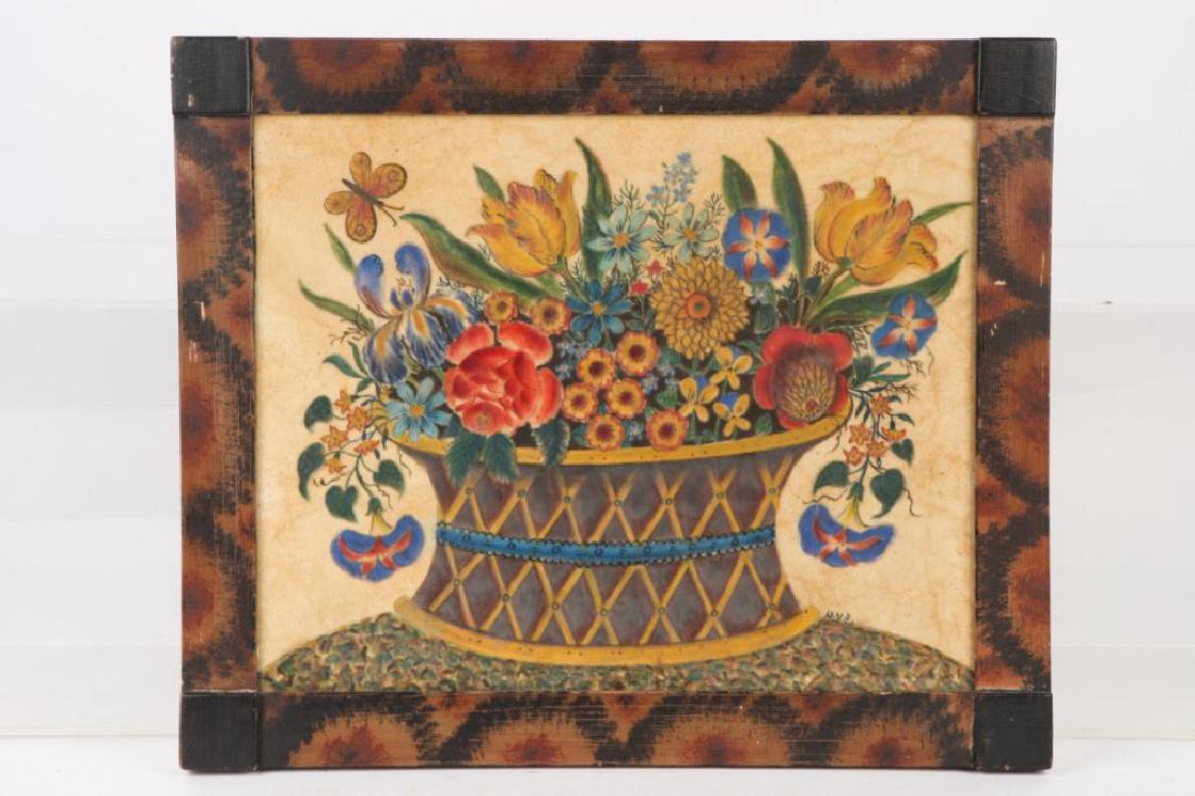 DAVID ELLINGER FOLK ART THEOREM STILL LIFE (1 of 4)