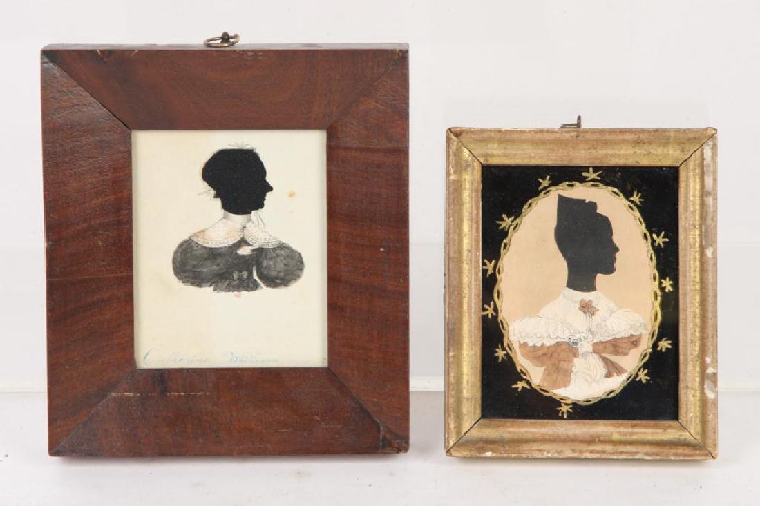 (2) PUFFY SLEEVE ARTIST HOLLOWCUT SILHOUETTES (1 of 7)