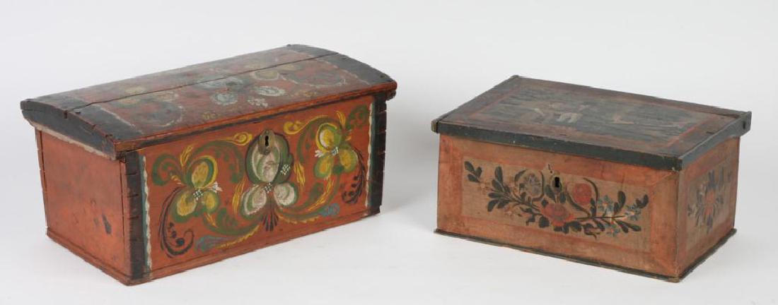 (2) PENNSYLVANIA DUTCH BRIDE'S BOXES (1 of 8)