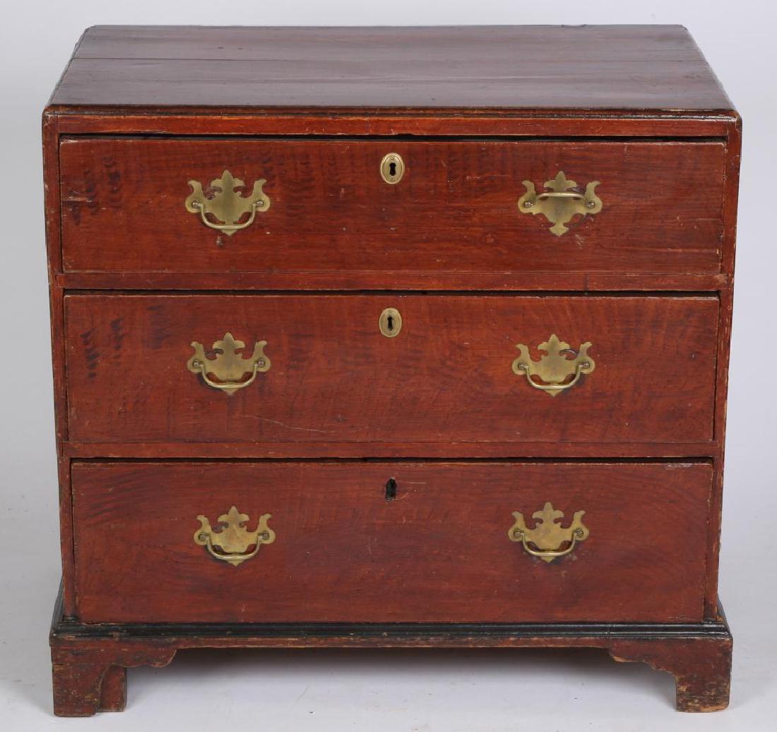 AMERICAN GRAIN PAINTED (3) DRAWER CHEST (1 of 11)